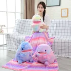 Детская мягкая подушка-динозавр 2 в 1, 60 см