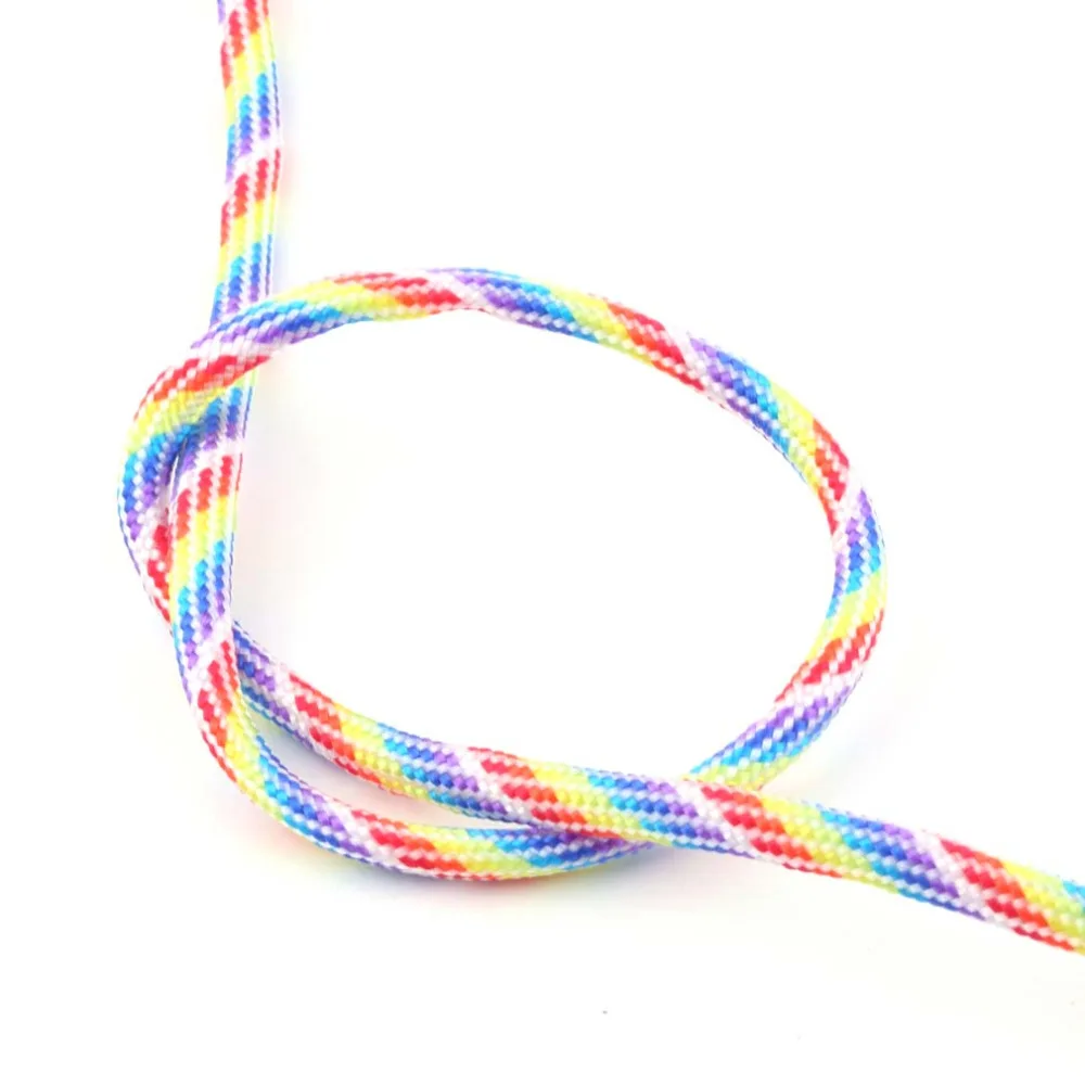 

10 Colors 550 Parachute Cord Lanyard Rope Mil Spec Type III 7 Core Strand 101FT Climbing Camping Survival Equipment