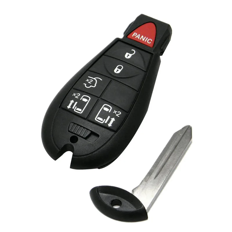 Car Remotes 6 Button Key Fob Compatible for Chrysler Town Country 2008-2015 Dodge Grand Caravan 2008-2014 | Автомобили и