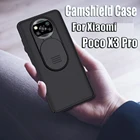 Чехол для Xiaomi Poco X3 Pro, Защита камеры NILLKIN CamShield, чистая Защита корпуса для Xiaomi Poco X3 NFC