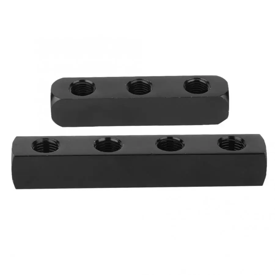 SUS304 пневматический шланг встроенный коллектор блок сплиттер 1/4 дюйма BSPP резьба