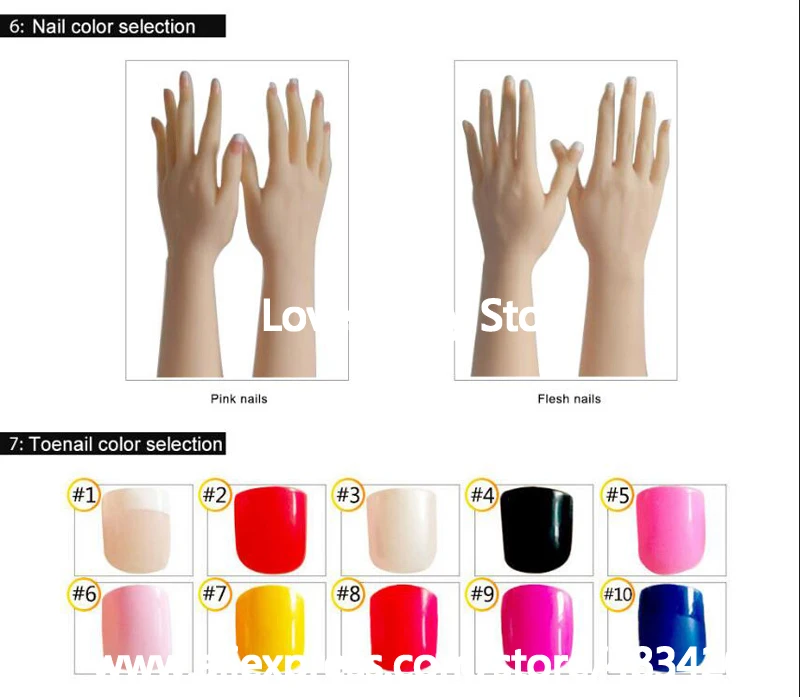 KNETSCH ноготь и для жизни Размер Силиконовая секс кукла любви |