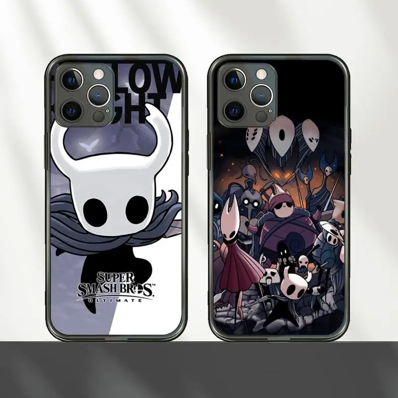 

Hollow Knight game Phone Case Transparent for iPhone 7 8 11 12 se 2020 mini pro X XS XR MAX Plus