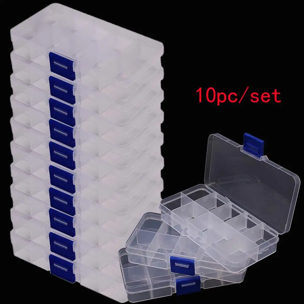 Ящик для инструментов коробка винтов IC хранения ювелирных изделий бусин