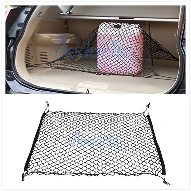 

For Toyota Hilux Vigo Revo Tundra Tacoma Pick-up Cargo Net Luggage Cover Nets Car Trunk Storage Pouch Sundries Storage Organizer