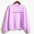 Свитшот Ariana Grande, толстовки, женские извините, я люблю тебя, позиции, Merch, подсластитель, флисовый пуловер, пот, женская уличная одежда