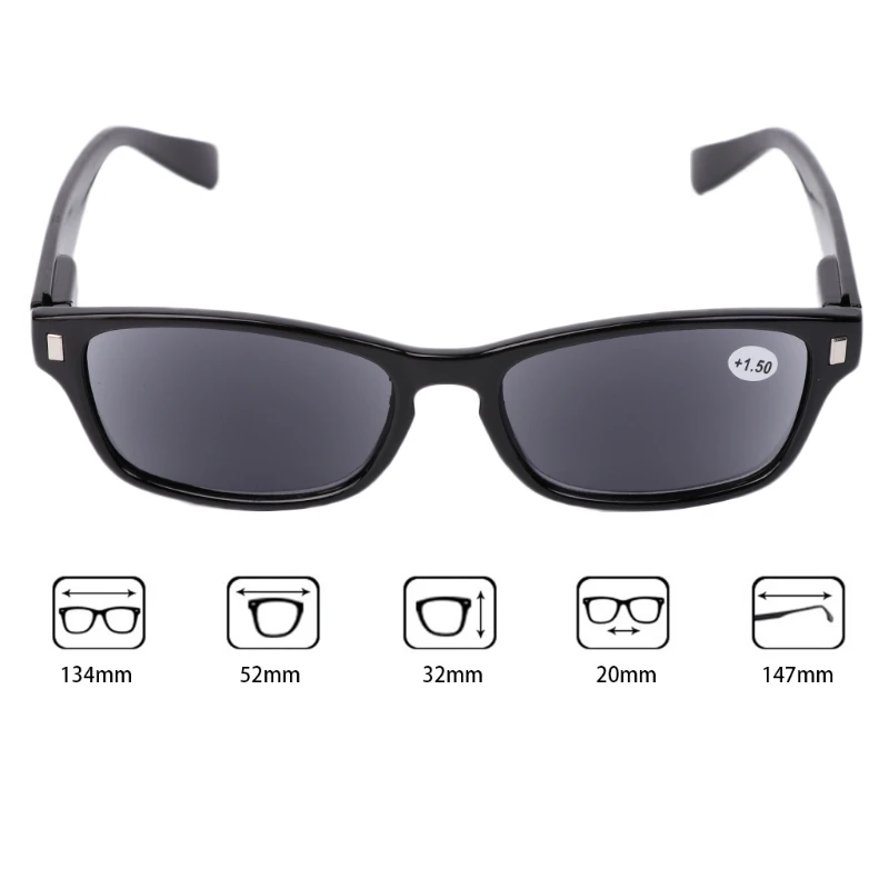 Очки для чтения унисекс солнцезащитные очки дальнозоркости оправа полимерные