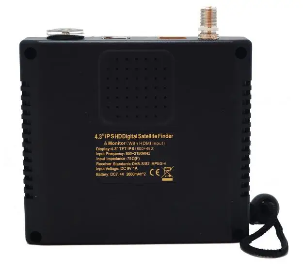 KPT-269H DVB-S2 цифровой сигнал Finder метр Full HD спутниковый ТВ приемник MPEG-4 DVB-S искатель |