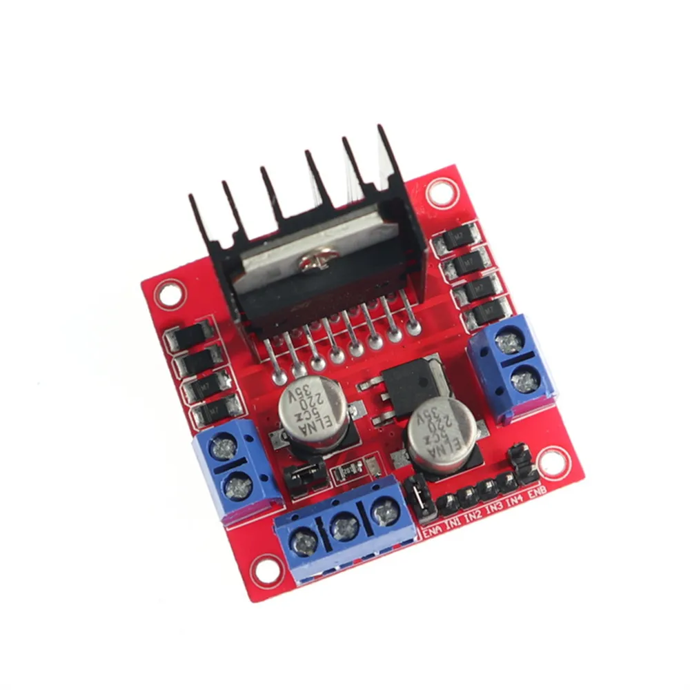 1 шт./лот KJ192 L298N Модуль платы драйвера двигателя L298 для arduino шаговый двигатель