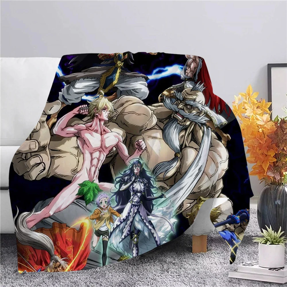 

CLOOCL Anime Record of Ragnarok Flannel Blanket 3D Print Children Throw Blankets for Beds Fashion Teenager Home Decoration Quilt