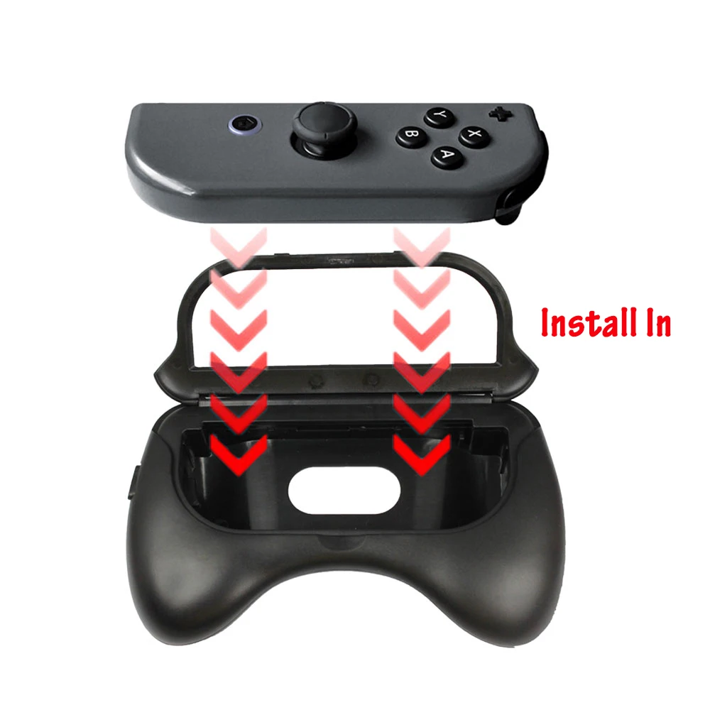 Защитный кронштейн держатель ручка кожаный чехол рукоятка для N Switch Joy Con