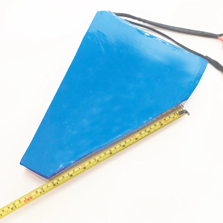 Треугольная литий-ионная батарея 72 в 21 ач с сумкой Аккумулятор для