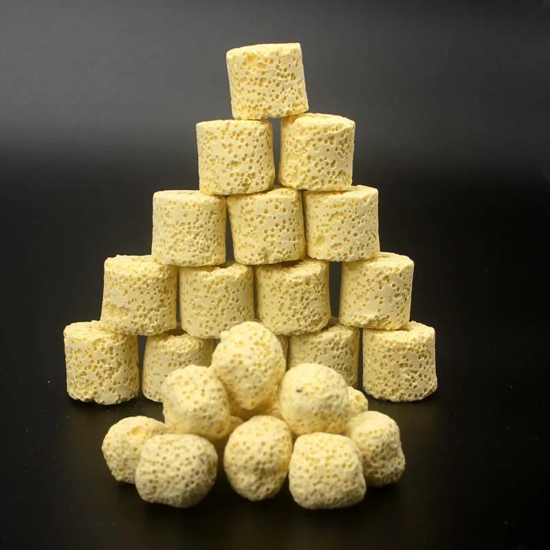 500 г керамический желтый цвет био пористый фильтр биологический шар материал с