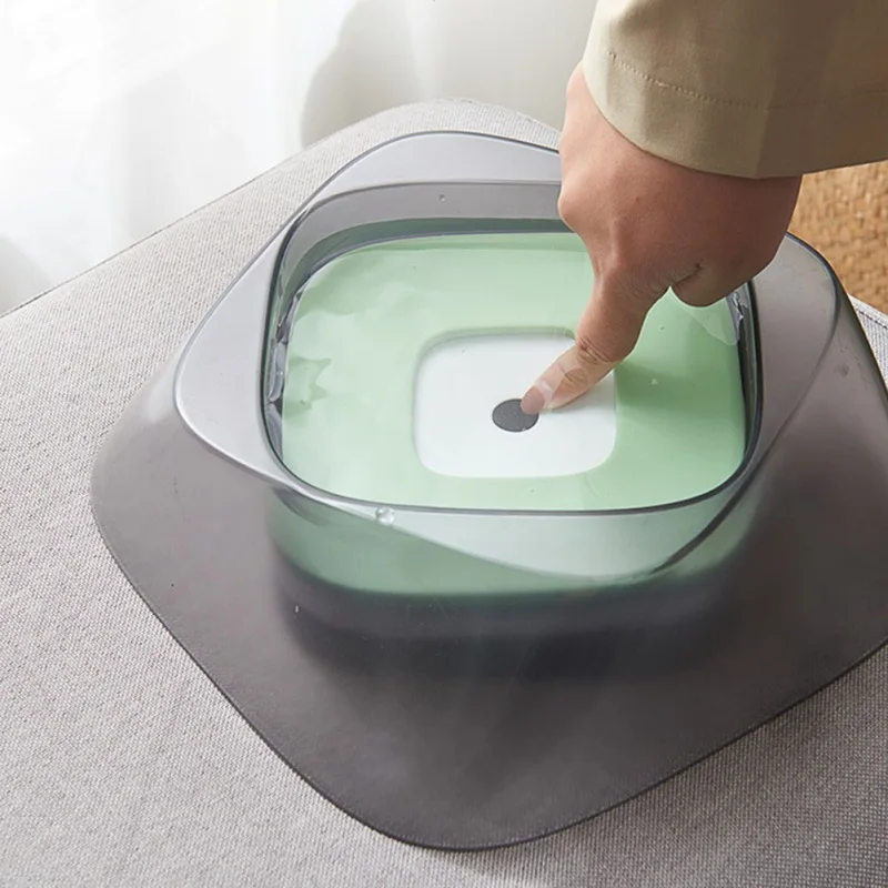 

1400ml Pet Dog Bowls Floating Not Wetting Mouth Cat Bowl No Water Feeder Plastic Portable Dog Bowl Summer Home Room Accessories