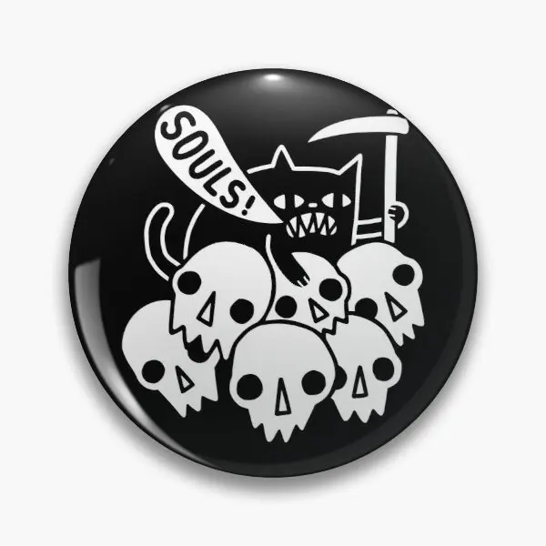 

Cat Got Your Soul Soft Enamel Pin Badge Decorative Clothes Badge Lapel Pin Brooch Jewelry for Women Fashion Gift