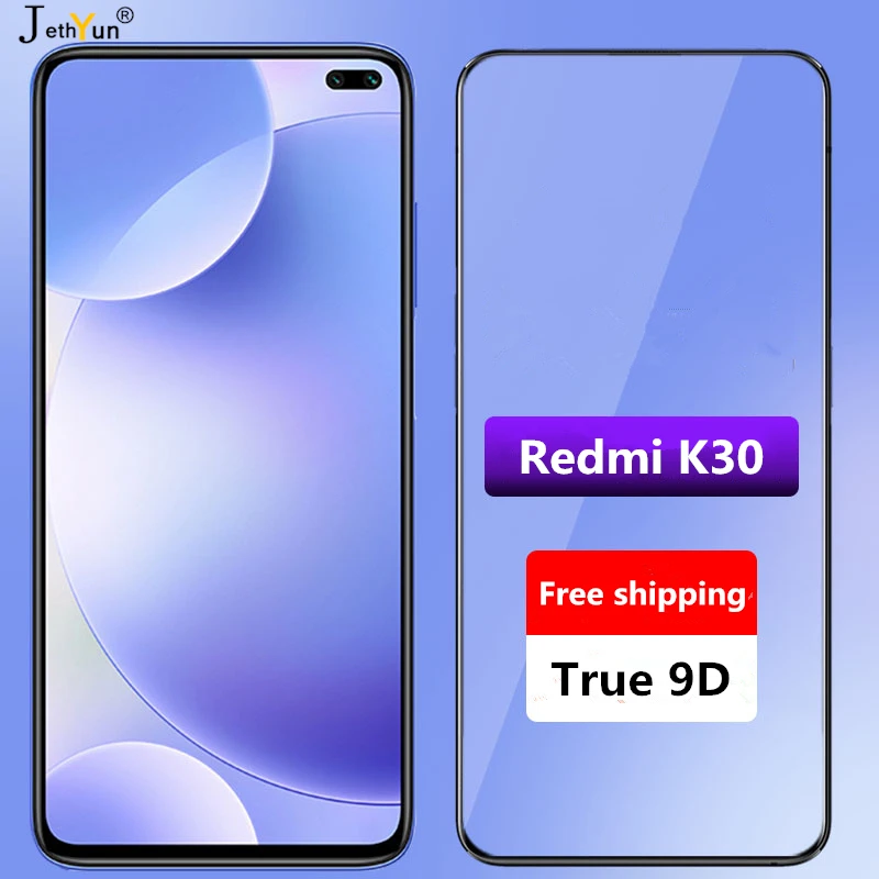 2 в 1 стекло для камеры + закаленное экрана Xiaomi Redmi K30 Защитная пленка Pro защитное