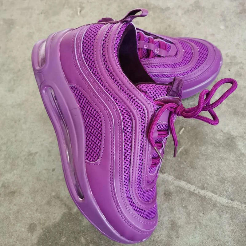

Autumn Sports Women Trendy Sneakers New Lace Up Platform Sneakers Mesh Comfortable Ladies Outdoor Casual Shoes Large-Sized Flats