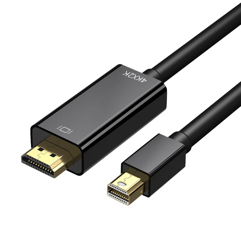 

Mini DisplayPort to HDMI Cable 4K Mini DP to HDMI 6 Feet Cable for Air/Pro, Surface Pro/Dock, Monitor, Projector