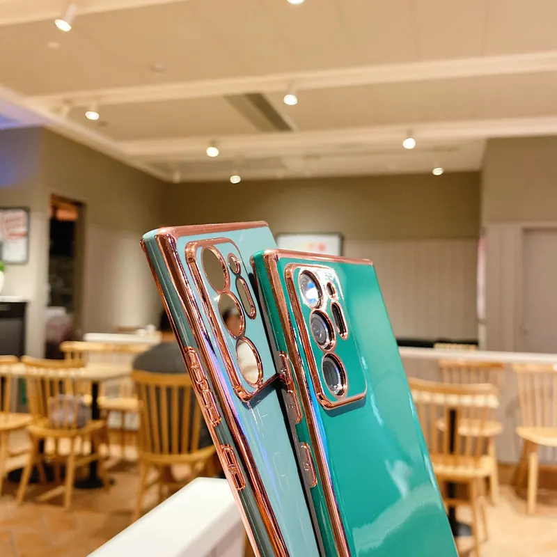 Luxury Silicone Case For Samsung Galaxy Note 20 Ultra phone Case Cover Shockproof Holder Case For Samsung galaxy Note20 ultra