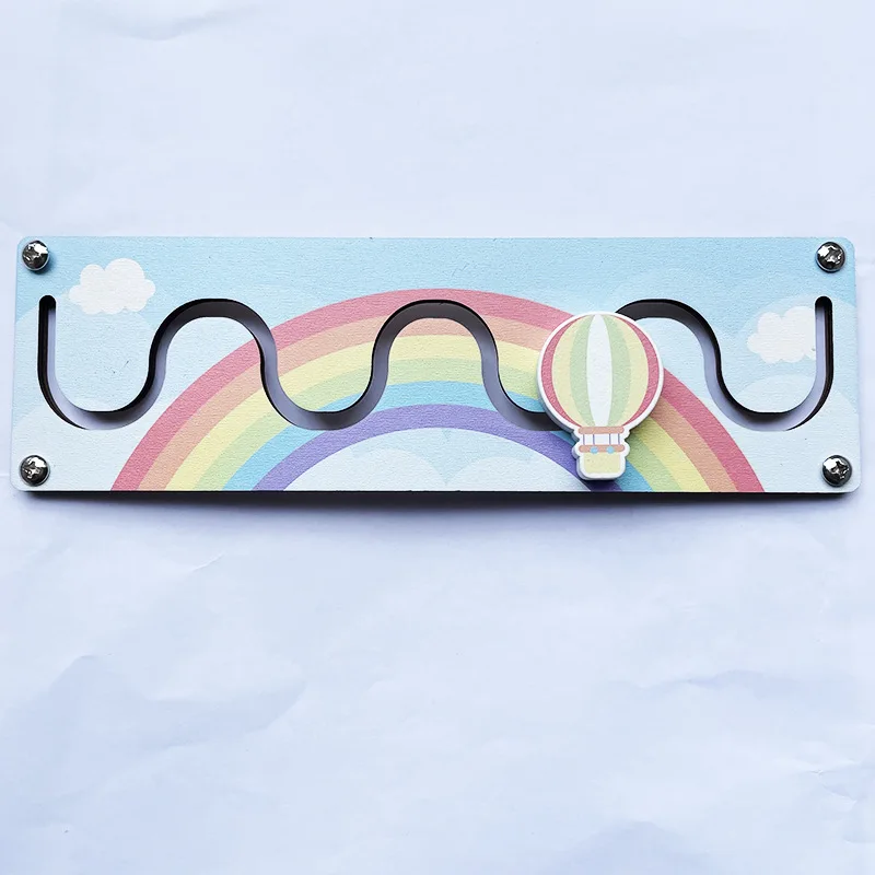 Доска Монтессори для сенсорной активности аксессуары детей занятых скейтбордов