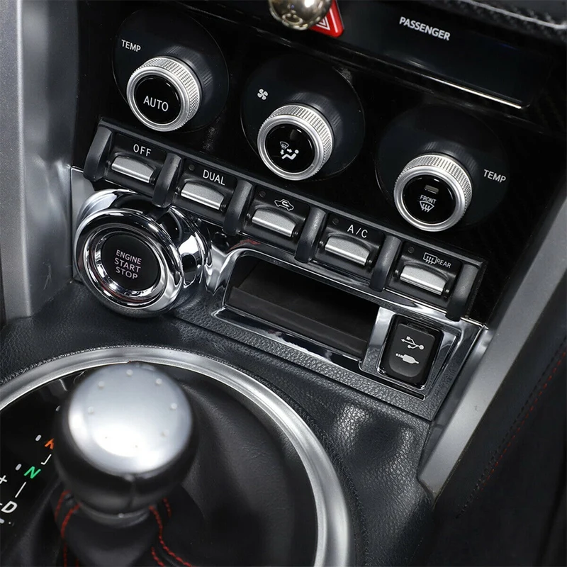 Car Engine Start Stop Button Frame Cover Trim for Subaru BRZ Toyota 86 2012-2020 | Автомобили и мотоциклы