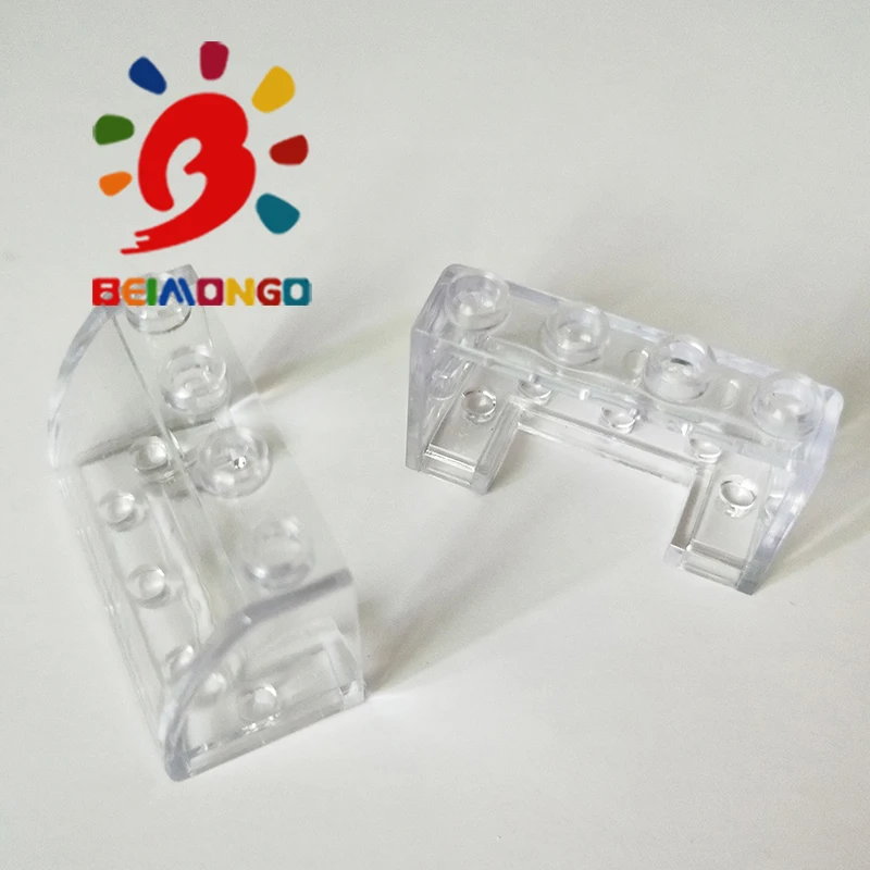 Бесплатная доставка! BEIMONGO строительные блоки MOC ветровое стекло 2x4x2 окно 20 шт DIY