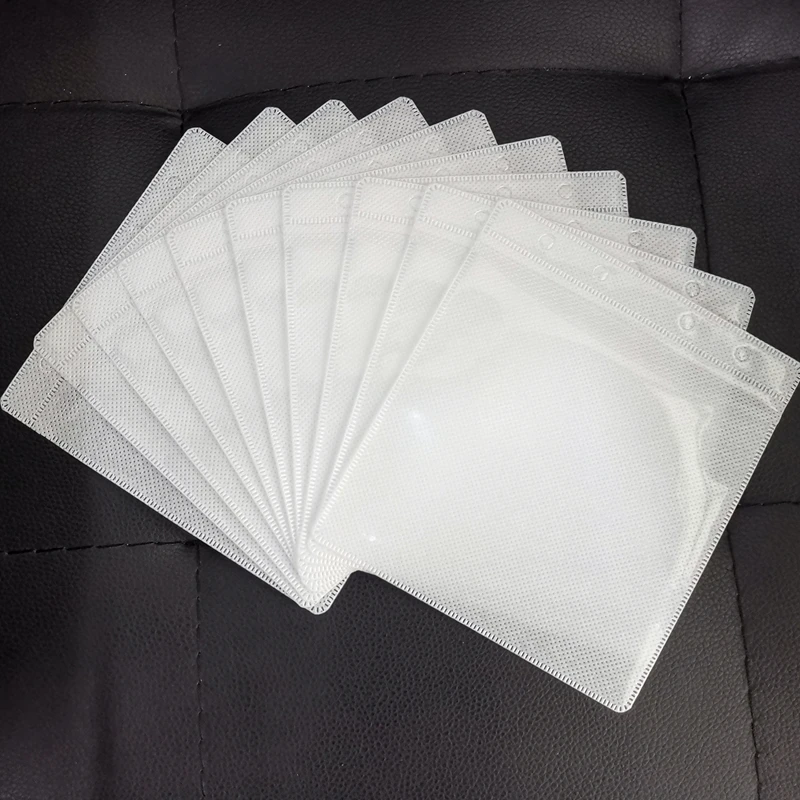 10PCS/LOT ReadStar 3726 Special PP bag for CD DVD 120x140mm CD bag CD sleeve white pp bag for CD images - 6