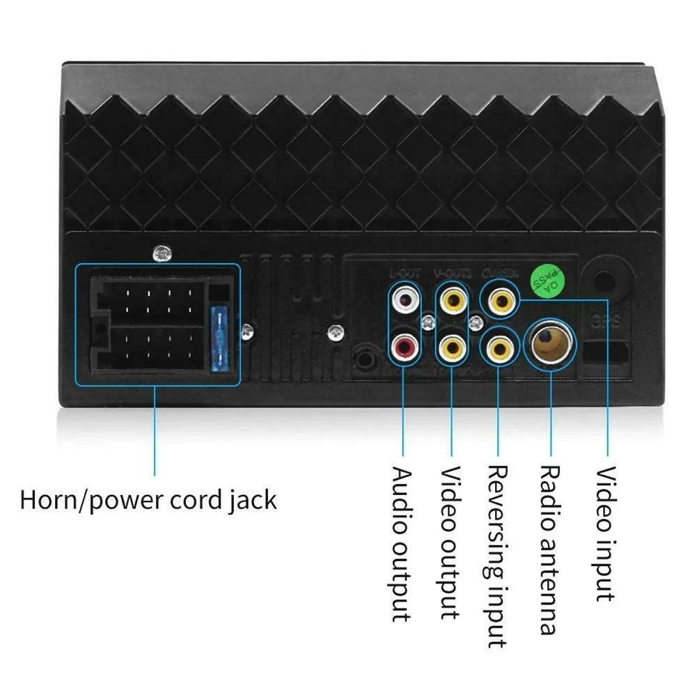 Автомагнитола Mirror Link 2 din 7 дюймовый емкостный сенсорный экран MP5 SD/FM/USB/AUX/Bluetooth