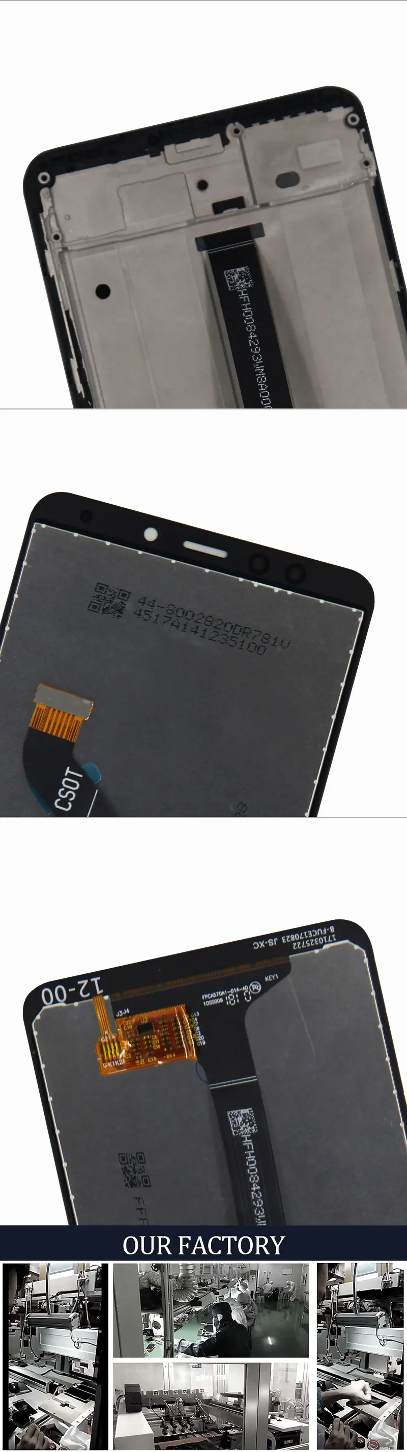 5," ЖК-дисплей для Xiaomi Redmi 5 lcd MDG1 MDTI MDI1 дисплей кодирующий преобразователь сенсорного экрана в сборе с рамкой для Redmi 5 дисплей