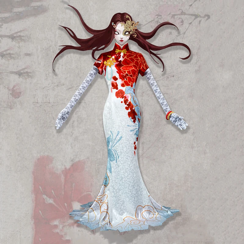 Костюмы для косплея гейши Мичико с V образным вырезом костюмы охотничьей леди