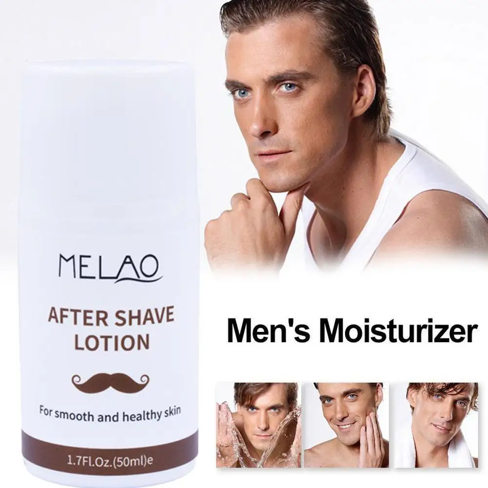 

50ml After Shave Treatment Moisturizing Men's Shrinks Men's Cream Moisturizes 1pc Pores, And Soothes Cream C6T4