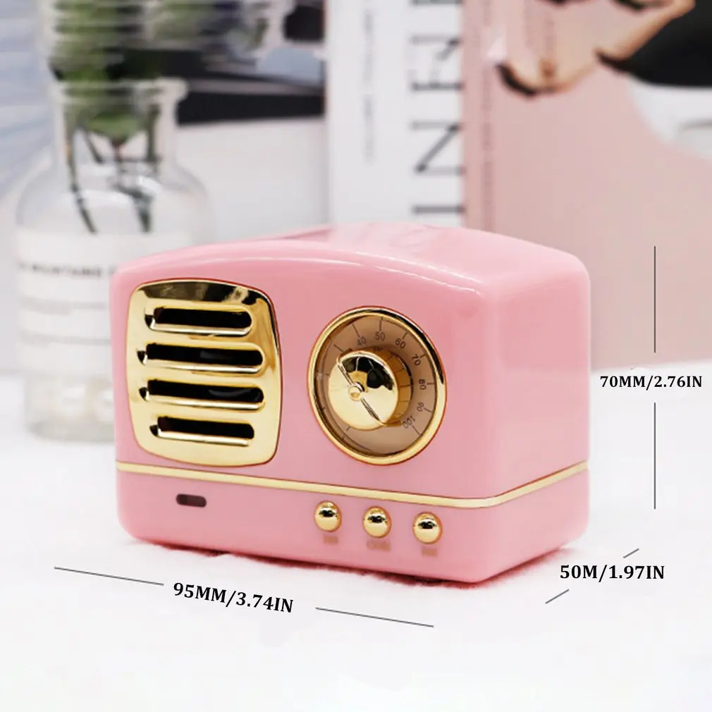 Ретро Bluetooth динамик HM11 altavoz bluetooth tronsmart Саундбар мини-динамик s громкий Бумбокс 3D