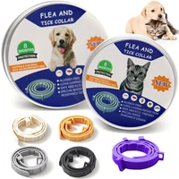 adjustable pet flea collar flea tick prevention collar for dog cat mosquitoes repellent collar insect mosquitoes pet supplies