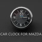 1 шт. Автомобильные украшения, часы, кварцевые часы, мини-часы, часы, гигрометр, термометр для украшения автомобиля, для вселенной, автомобилей Mazda