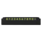 Карточка для временной парковки, держатель телефонного номера, автомобильная парковочная табличка с номером, автомобильные аксессуары для остановки парковки