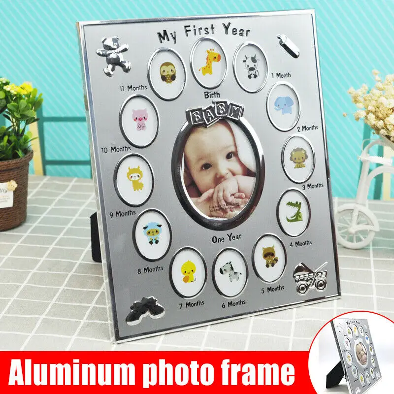 Фоторамки MY FIRST YEAR DIY Baby Growth 12 месяцев дисплей для фотографий домашний декор