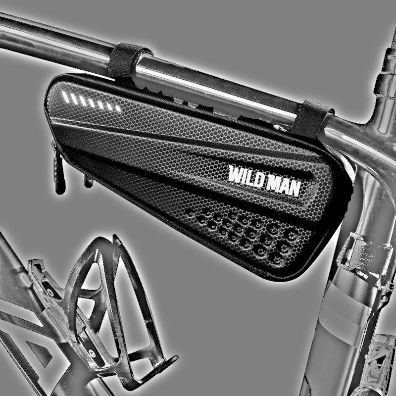 Водонепроницаемая велосипедная треугольная сумка для верхней трубы с передней