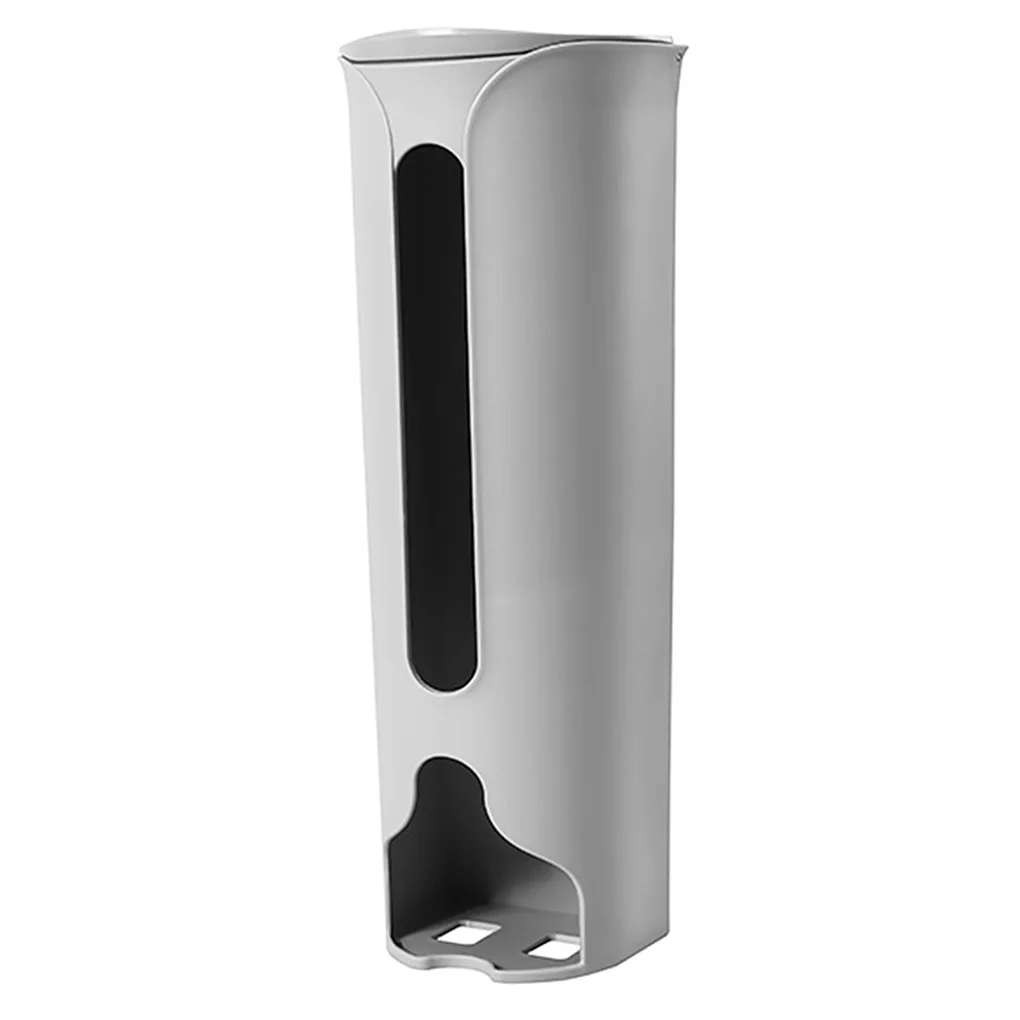 

Кухонный настенный пластиковый пакет, держатель для хранения, экономящий Органайзер, диспенсер