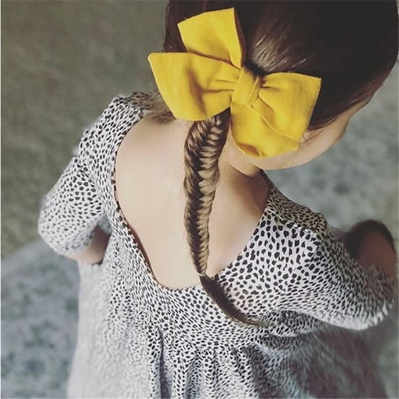 

Cute Bow Baby Headband For Girl Nylon Head Bands Newborn Headbands Hairbands For Kids Baby Hair Accessories