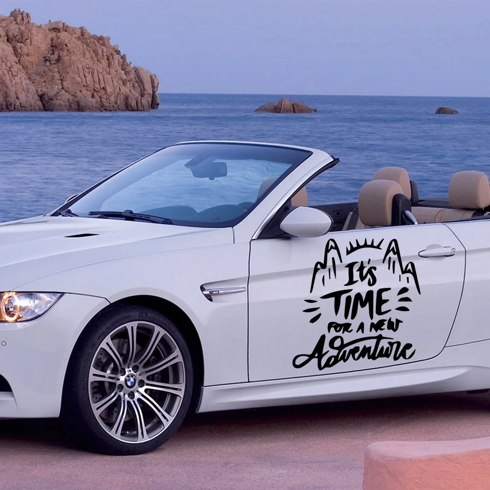 Красота природа стикер s для автомобилей автомобиля тело дверная ручка наклейка