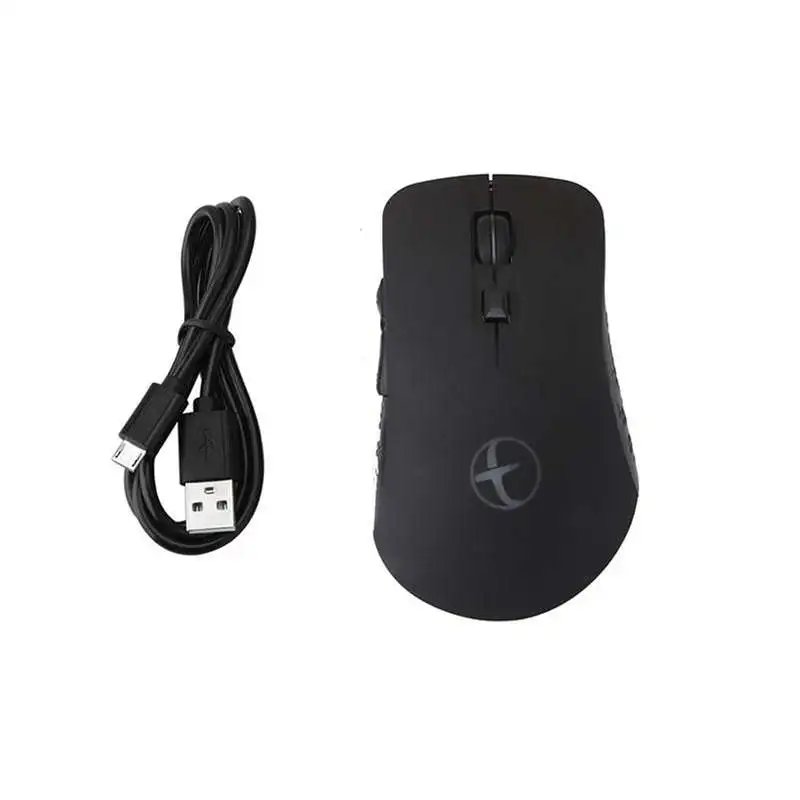Перезаряжаемая Bluetooth 4 0 Беспроводная Бесшумная игровая мышь Usb Rgb Led беспроводная 2