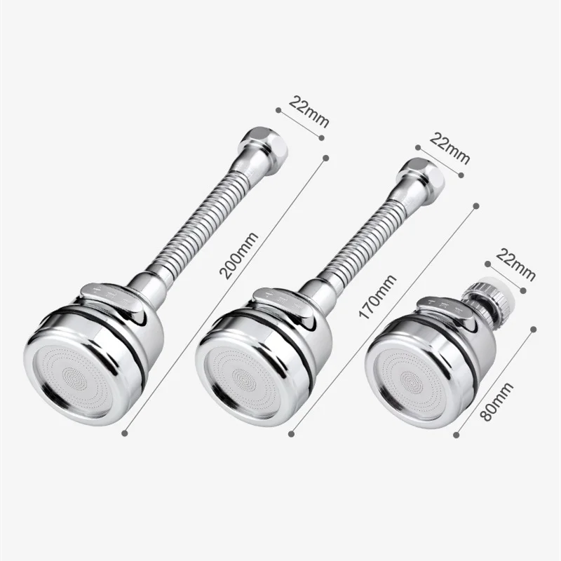 360°universal splash filter faucet spray head wash basin tap extender adapter kitchen tap nozzle flexible faucets sprayer free global shipping
