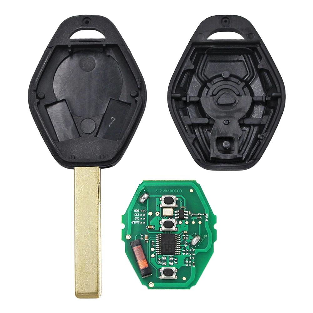 3 кнопки дистанционный ключ брелок для BMW CAS2 5 6 серия E93 E60 Z4 X5 315LP МГц 315 433 868 с ID46 PCF7953