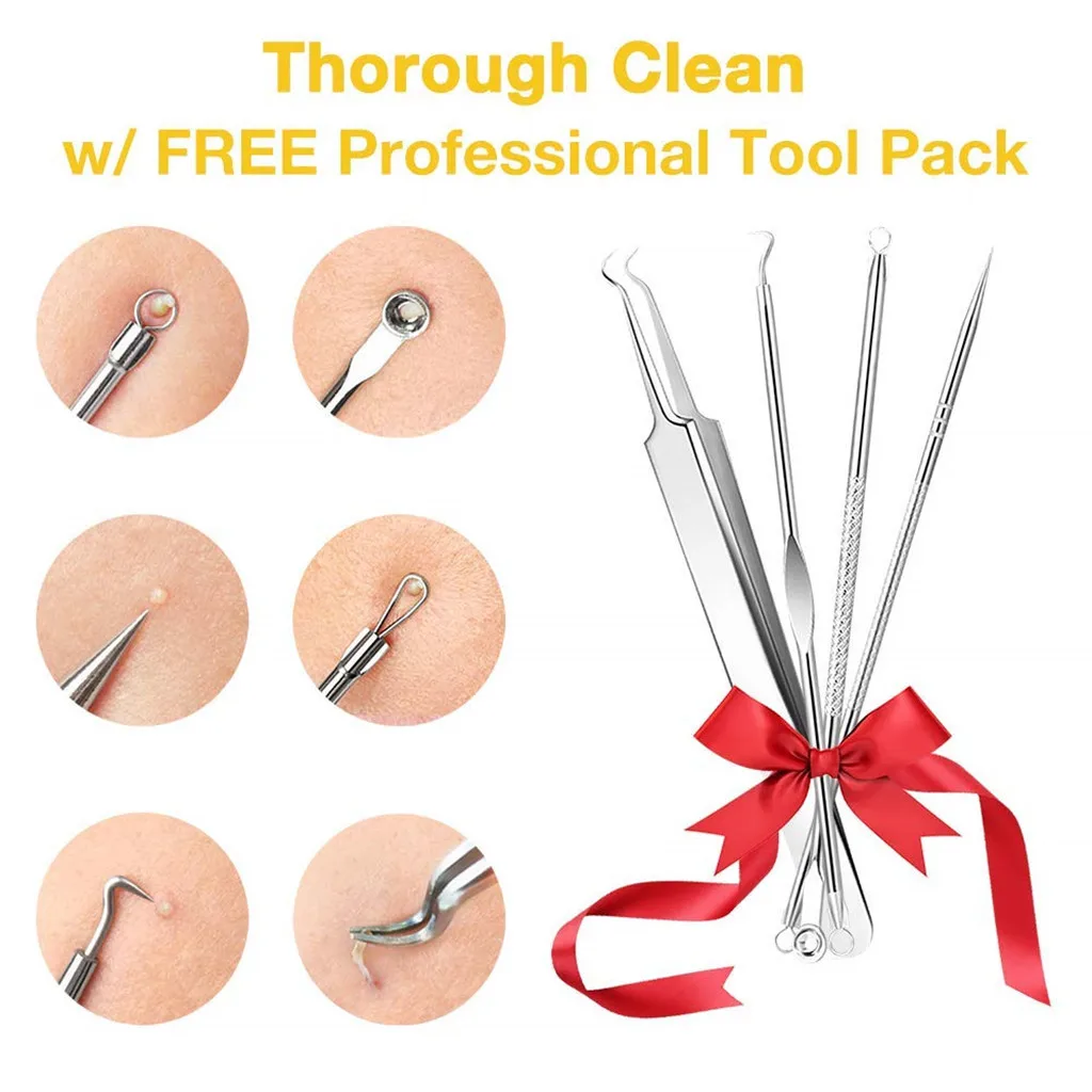 Вакуумный аппарат для удаления черных точек акне и пор на лице|Устройство ухода