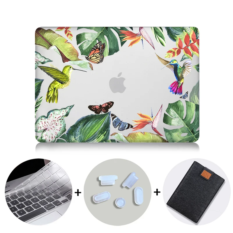 MB11 MTT чехол для ноутбука с цветочным узором и кристаллами для Macbook Air 11 13 Pro retina 13 15 дюймов с сенсорной панелью, Жесткий Чехол для ноутбука - Цвет: MB11