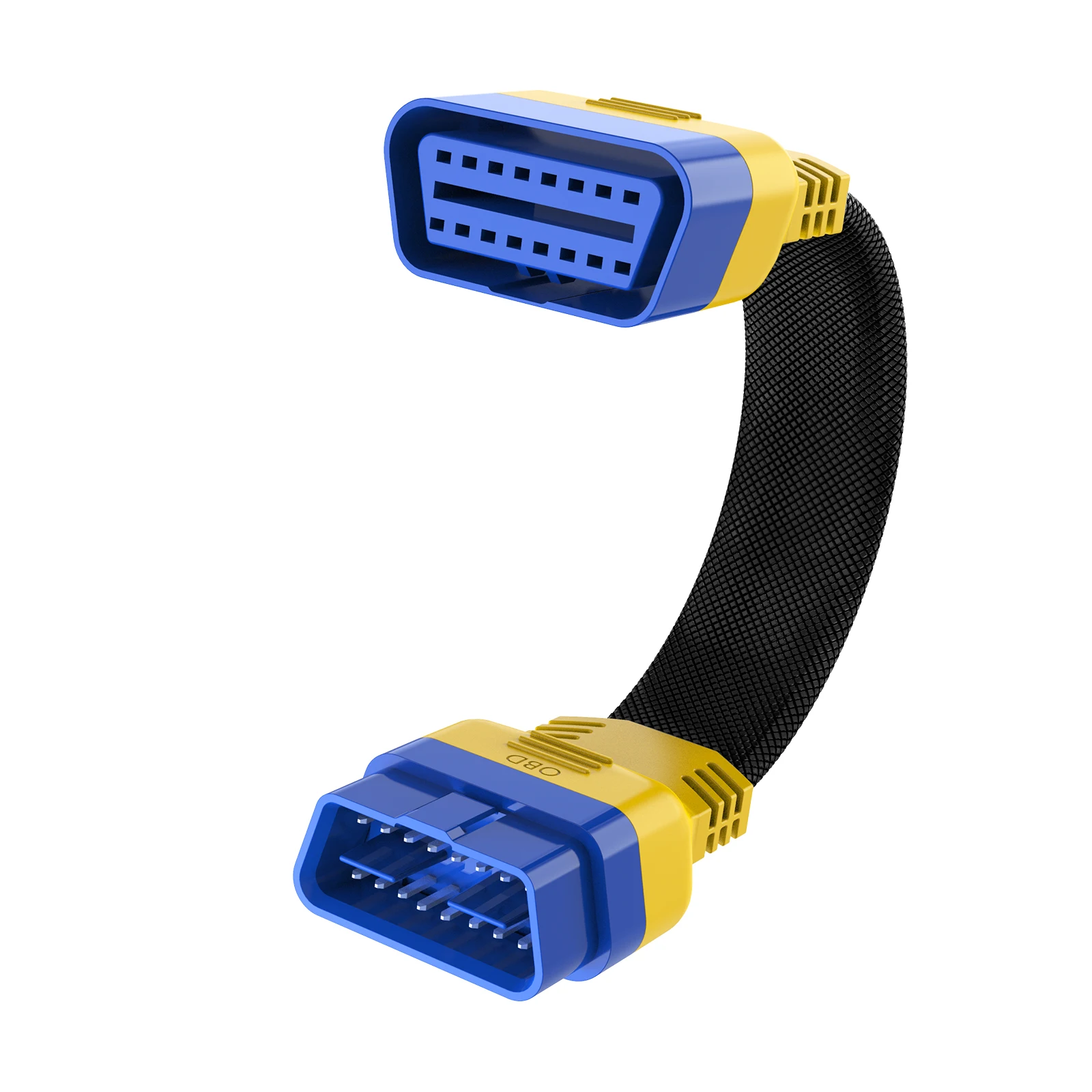 AUTOOL OBD2 II 16Pin штыревой к женскому автомобильному удлинительному кабелю для