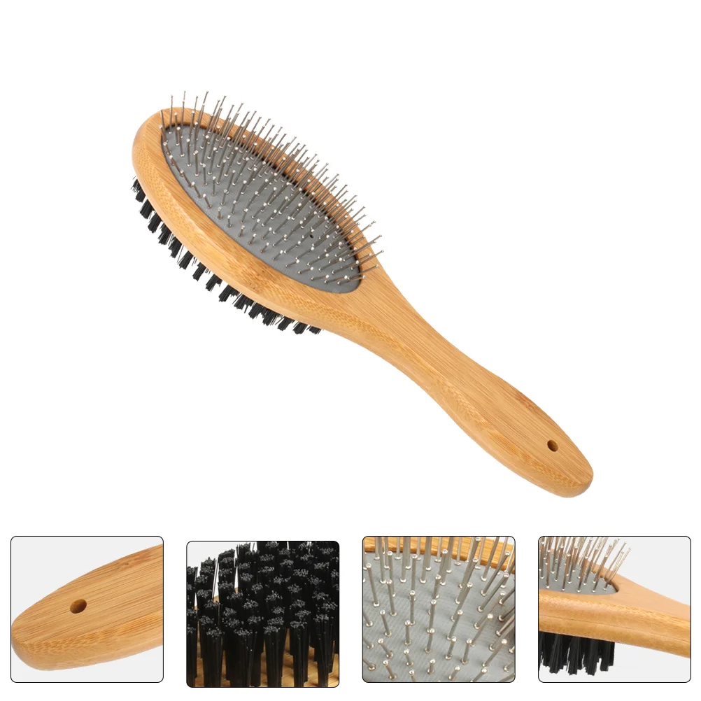 

Щетка для вычесывания домашних животных, двусторонняя расческа для собак