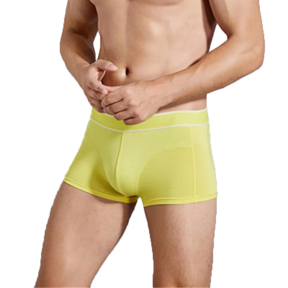 

Men Sexy Modal Breathable Boxer Bulge Pouch Briefs Trunks Underwear Underpants Male Comfortable Sport Shorts Gays Clothes Sissy