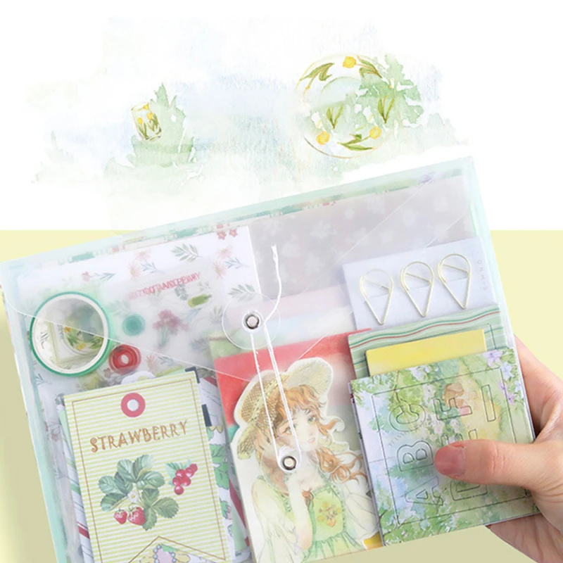 Альбом для стикеров ручной работы 118 шт. набор фона украшение основной материал