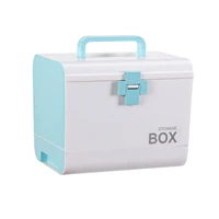 portable first aid kit storage box medicine box plastic container emergency kit multi layer large capacity storage organizer